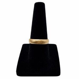 10k Yellow Gold Solid Ring Band Vintage Estate Size 5.75